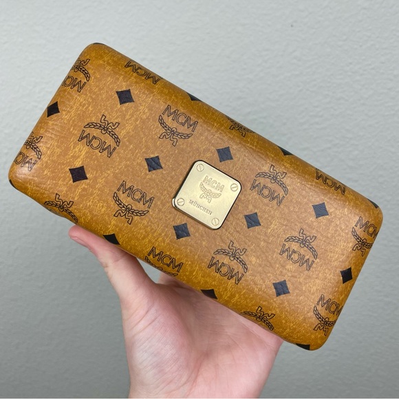 MCM Accessories - MCM Hardshell Sunglasses Case Monogram Logo Eyeglasses Protection Designed
